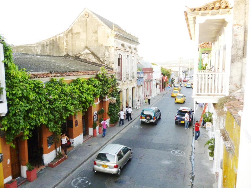 Hostal La Muralla Hotel Cartagena Bagian luar foto